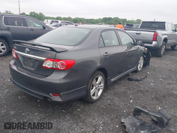 2013 Toyota Corolla L with VIN 2T1BU4EE7DC061656, listed as a IAAI auction lot 42169502 with 182,402 mi miles and . Bid and sale history available at DreamBid. Image 4.