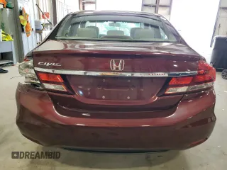 2015 Honda Civic LX with VIN 2HGFB2F50FH505934, listed as a Copart auction lot 56029315 with 66,355 mi miles and Salvage title. Bid and sale history available at DreamBid. Image 6.