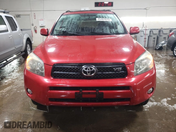 2006 Toyota RAV4 Sport with VIN JTMBK32V565001086, listed as a Copart auction lot 45487675 with 178,359 mi miles and Salvage Title. Bid and sale history available at carsss.com. Image 5.