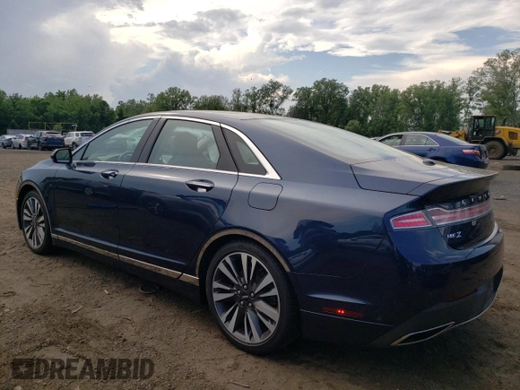 2017 Lincoln MKZ Reserve with VIN 3LN6L5EC3HR628434, listed as a Copart auction lot 61736675 with 16,683 mi miles and Salvage title. Bid and sale history available at DreamBid. Image 2.