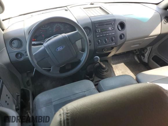 2006 Ford F-150 XL with VIN 1FTRF12236NA49053, listed as a Copart auction lot 53958585 with 170,284 mi miles and Salvage title. Bid and sale history available at DreamBid. Image 8.