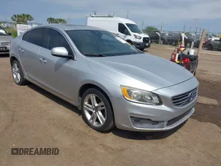 2015 Volvo S60 T5 Drive-E Premier with VIN YV140MFK5F1344597, listed as a IAAI auction lot 41822415 with 103,301 mi miles. Bid and sale history available at carsss.com. Image 1.