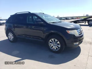 2010 Ford Edge SEL with VIN 2FMDK3JC1ABB76086, listed as a Copart auction lot 49347305 with 76,787 mi miles and Salvage Title. Bid and sale history available at carsss.com. Image 4.