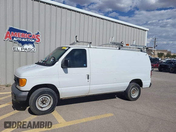 2006 Ford Econoline Cargo with VIN 1FTNE24L76HB39172, listed as a IAAI auction lot 42563189 with 158,898 mi miles and . Bid and sale history available at DreamBid. Image 5.