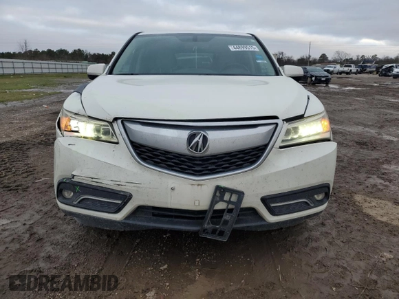 2014 Acura MDX with VIN 5FRYD3H28EB018882, listed as a Copart auction lot 44899515 with 232,450 mi miles and Salvage Title. Bid and sale history available at carsss.com. Image 5.
