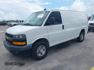 2018 Chevrolet Express Cargo with VIN 1GCWGAFP0J1342902, listed as a IAAI auction lot 42568676 with 98,489 mi miles and . Bid and sale history available at DreamBid. Image 21.