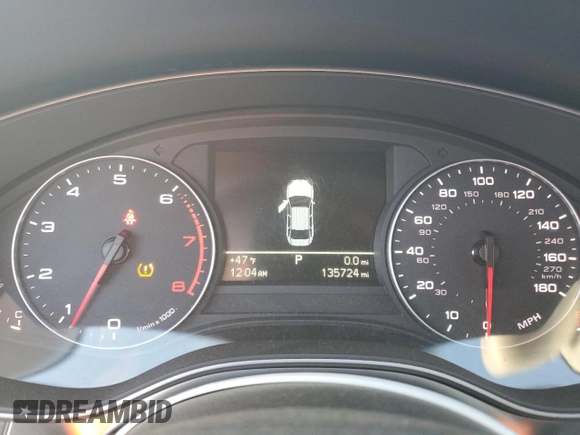 2012 Audi A6 2.0T Premium with VIN WAUCFAFC6CN143767, listed as a Copart auction lot 47147215 with 135,724 mi miles and Clean Title. Bid and sale history available at carsss.com. Image 9.