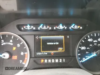 2018 Ford Super Duty F-250 SRW XL with VIN 1FT7W2B69JEC55051, listed as a Copart auction lot 44015115 with 73,111 mi miles and Salvage Title. Bid and sale history available at carsss.com. Image 9.