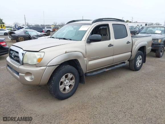 2007 Toyota Tacoma PreRunner with VIN 5TEJU62N37Z352794, listed as a IAAI auction lot 41631929 with 248,513 mi miles. Bid and sale history available at carsss.com. Image 2.