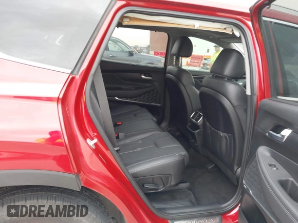 2019 Hyundai Santa Fe Limited with VIN 5NMS53AD2KH110435, listed as a IAAI auction lot 41712962 with 76,589 mi miles. Bid and sale history available at carsss.com. Image 8.
