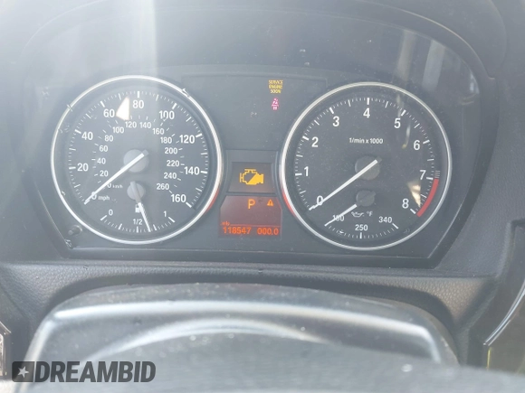 2011 BMW 3 Series 335i with VIN WBADX7C50BE581662, listed as a IAAI auction lot 41800590 with 118,547 mi miles and . Bid and sale history available at DreamBid. Image 7.