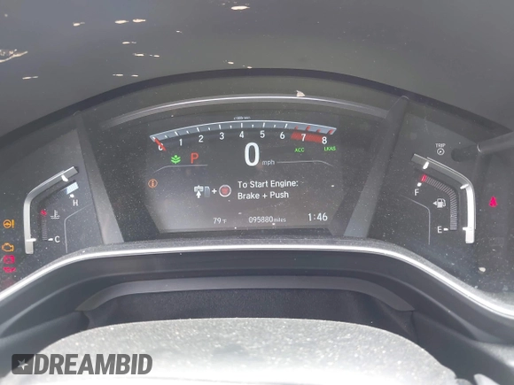 2018 Honda CR-V EX-L with VIN 7FARW2H86JE083520, listed as a IAAI auction lot 42190838 with 95,880 mi miles and . Bid and sale history available at carsss.com. Image 7.