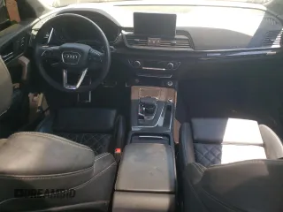 2019 Audi SQ5 Premium Plus with VIN WA1B4AFY9K2075023, listed as a Copart auction lot 57609334 with Not Provided miles and Salvage Title. Bid and sale history available at DreamBid. Image 8.