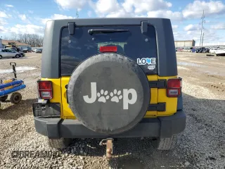 2008 Jeep Wrangler Unlimited Rubicon with VIN 1J8GA69198L576151, listed as a Copart auction lot 42938795 with Not Provided miles and Salvage Title. Bid and sale history available at DreamBid. Image 6.