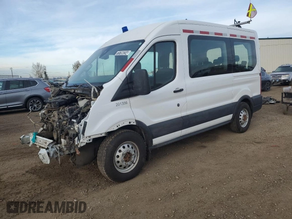 2020 Ford Transit Passenger XL with VIN 1FMZK2C88LKA90193, listed as a Copart auction lot 73789234 with 98,656 mi miles and Clean Title. Bid and sale history available at DreamBid. Image 1.