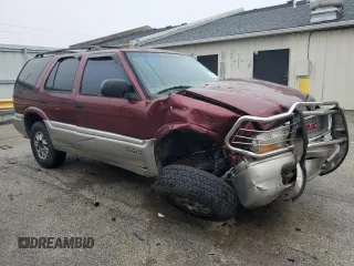 2001 GMC Jimmy SLT with VIN 1GKDT13W512219142, listed as a Copart auction lot 85045234 with 0 mi miles and Salvage Title. Bid and sale history available at carsss.com. Image 4.