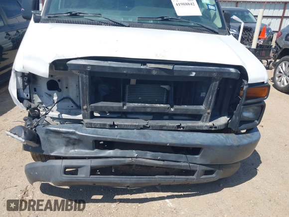 2013 Ford Econoline Cargo Commercial with VIN 1FTNE1EW1DDA62354, listed as a IAAI auction lot 41988842 with 118,614 mi miles and . Bid and sale history available at carsss.com. Image 6.