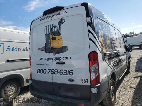 2022 Ford Transit Cargo с VIN 1FTBR1C86NKA35336, выставлен на аукционе Copart как лот 70274734 с пробегом 113 110 миль миль и Списание • Salvage title. История ставок и продаж доступна на DreamBid. Изображение 3.