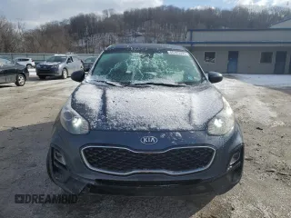 2020 Kia Sportage LX with VIN KNDPMCAC0L7650231, listed as a Copart auction lot 45720955 with 51,911 mi miles and Salvage Title. Bid and sale history available at carsss.com. Image 5.