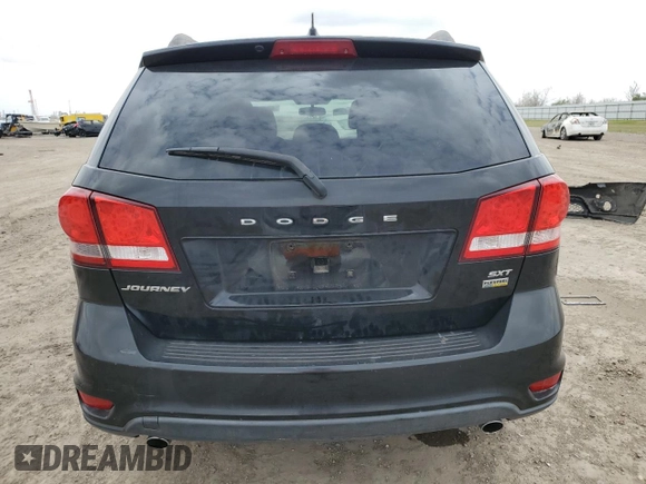 2015 Dodge Journey SXT with VIN 3C4PDCBG9FT690910, listed as a Copart auction lot 48195875 with 110,489 mi miles and Salvage Title. Bid and sale history available at DreamBid. Image 6.