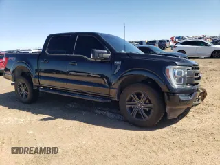 2022 Ford F-150 XL with VIN 1FTFW1E80NKD37115, listed as a Copart auction lot 48142325 with 139,735 mi miles and Salvage Title. Bid and sale history available at DreamBid. Image 4.