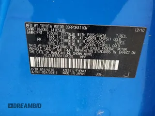 2011 Scion xB z VIN JTLZE4FE5B1139030, wystawiony jako Copart lot #55226625 z przebiegiem 179 104 mil mil oraz Szkoda całkowita • Salvage title. Historia ofert i sprzedaży dostępna na DreamBid. Obrazek 13.