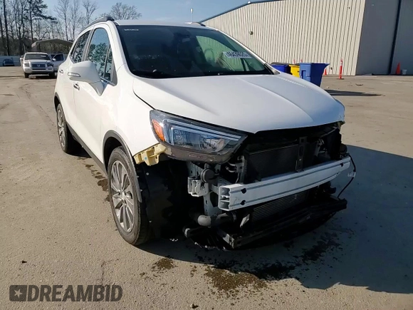 2018 Buick Encore Preferred with VIN KL4CJASB6JB668884, listed as a Copart auction lot 46439025 with 59,406 mi miles and Salvage Title. Bid and sale history available at DreamBid. Image 14.