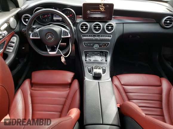 2015 Mercedes-Benz C-Class C 400 with VIN 55SWF6GB5FU053451, listed as a Copart auction lot 49640605 with 157,297 mi miles and Clean Title. Bid and sale history available at carsss.com. Image 8.