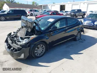 2014 Hyundai Elantra SE with VIN KMHDH4AE3EU142351, listed as a IAAI auction lot 41751974 with 144,139 mi miles. Bid and sale history available at carsss.com. Image 17.