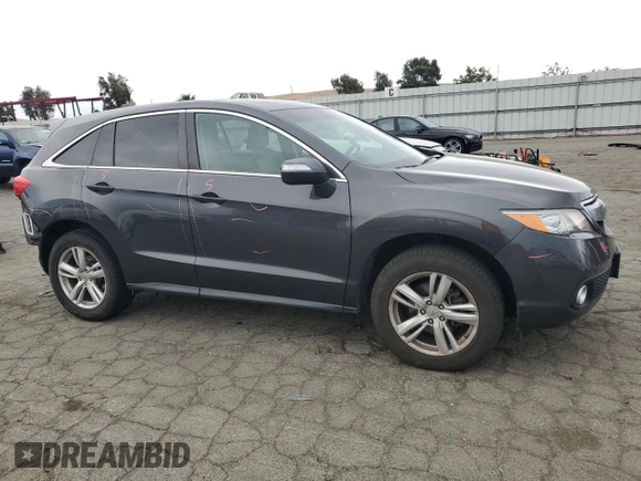 2014 Acura RDX Technology with VIN 5J8TB4H50EL019055, listed as a Copart auction lot 71737004 with 93,588 mi miles and Salvage Title. Bid and sale history available at DreamBid. Image 4.