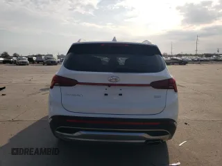 2022 Hyundai Santa Fe Limited with VIN 5NMS44AL5NH375192, listed as a Copart auction lot 47259555 with 61,009 mi miles and Non Repairable. Bid and sale history available at carsss.com. Image 6.