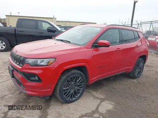2023 Jeep Compass Limited with VIN 3C4NJDCN3PT543972, listed as a IAAI auction lot 41512777 with 45,464 mi miles and . Bid and sale history available at carsss.com. Image 2.