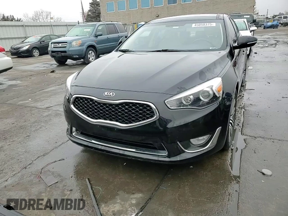 2015 Kia Cadenza Premium with VIN KNALN4D78F5168684, listed as a Copart auction lot 45050375 with 94,883 mi miles and Salvage Title. Bid and sale history available at carsss.com. Image 13.
