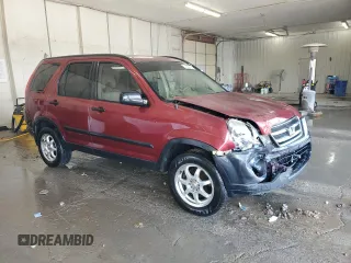 2005 Honda CR-V LX with VIN JHLRD68535C018841, listed as a Copart auction lot 51224075 with 225,761 mi miles and Salvage Title. Bid and sale history available at DreamBid. Image 4.
