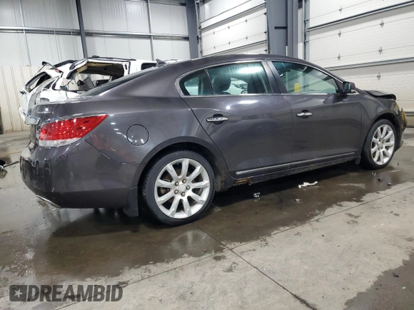 2013 Buick LaCrosse Touring with VIN 1G4GJ5G38DF182344, listed as a Copart auction lot 52602055 with 153,759 mi miles and Salvage title. Bid and sale history available at DreamBid. Image 3.