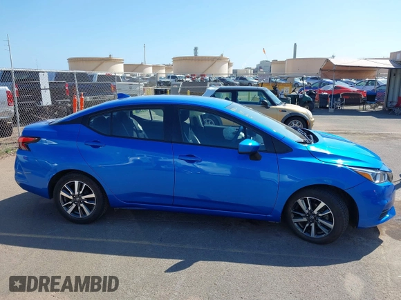 2022 Nissan Versa SV with VIN 3N1CN8EV5NL840421, listed as a IAAI auction lot 41645793 with 28,830 mi miles and . Bid and sale history available at DreamBid. Image 14.