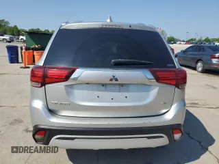 2020 Mitsubishi Outlander ES with VIN JA4AZ3A32LZ029711, listed as a Copart auction lot 54848295 with 161,947 mi miles and Salvage title. Bid and sale history available at DreamBid. Image 6.