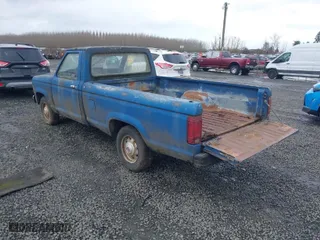 1985 Ford Ranger XLT with VIN 1FTCR10A8FUA34576, listed as a IAAI auction lot 41636807 with 54,785 mi miles. Bid and sale history available at carsss.com. Image 3.