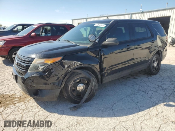 2015 Ford Utility Police Interceptor with VIN 1FM5K8AR1FGC51620, listed as a Copart auction lot 72842244 with 110,134 mi miles and Salvage Title. Bid and sale history available at carsss.com. Image 1.