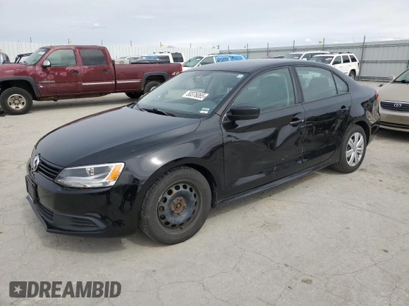 2011 Volkswagen Jetta Sedan S with VIN 3VW2K7AJ6BM020835, listed as a Copart auction lot 50376065 with 152,077 mi miles and Clean Title. Bid and sale history available at carsss.com. Image 1.