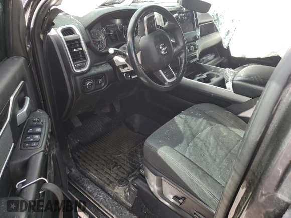 2021 Ram 2500 Big Horn with VIN 3C6UR5DL5MG533933, listed as a Copart auction lot 47777695 with 41,990 mi miles and Salvage Title. Bid and sale history available at carsss.com. Image 8.