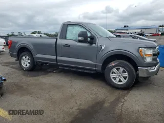 2021 Ford F-150 XL with VIN 1FTMF1E57MKD42212, listed as a Copart auction lot 61053984 with Not provided miles and Salvage title. Bid and sale history available at DreamBid. Image 4.