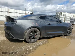 2017 Chevrolet Camaro 2LT with VIN 1G1FD1RX0H0155351, listed as a Copart auction lot 47724365 with 141,874 mi miles and Salvage Title. Bid and sale history available at carsss.com. Image 3.