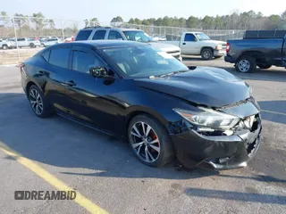 2016 Nissan Maxima SL with VIN 1N4AA6AP1GC383512, listed as a IAAI auction lot 41490666 with 110,235 mi miles and . Bid and sale history available at DreamBid. Image 1.