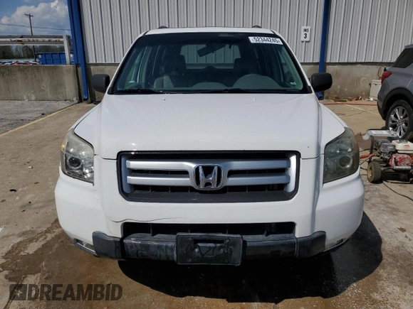 2006 Honda Pilot EX-L with VIN 2HKYF18556H524909, listed as a Copart auction lot 52344245 with 284,456 mi miles and Non Repairable. Bid and sale history available at DreamBid. Image 5.