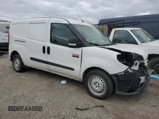 2022 Ram ProMaster City Cargo Tradesman with VIN ZFBHRFAB8N6X44254, listed as a Copart auction lot 76061744 with 91,927 mi miles and Salvage Title. Bid and sale history available at DreamBid. Image 4.