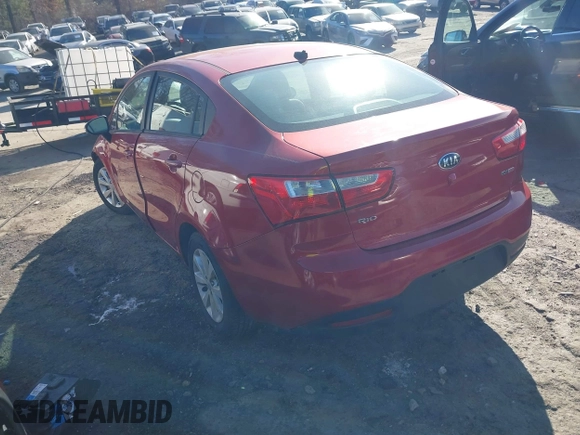 2014 Kia Rio EX z VIN KNADN4A35E6355797, wystawiony jako IAAI lot #41639623 z przebiegiem 152 057 mil mil oraz . Historia ofert i sprzedaży dostępna na DreamBid. Obrazek 3.