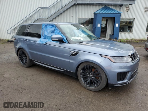 2019 Land Rover Range Rover Sport HSE with VIN SALWR2RKXKA846321, listed as a Copart auction lot 48511344 with 63,005 mi miles and Clean Title. Bid and sale history available at carsss.com. Image 4.