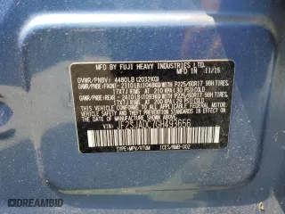 2016 Subaru Forester 2.5i Premium with VIN JF2SJADC7GH493656, listed as a Copart auction lot 68119054 with 0 mi miles and Salvage Title. Bid and sale history available at carsss.com. Image 13.