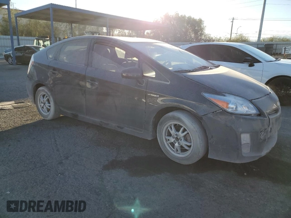 2010 Toyota Prius II with VIN JTDKN3DU9A5209346, listed as a Copart auction lot 81463784 with 128,964 mi miles and Salvage Title. Bid and sale history available at carsss.com. Image 4.